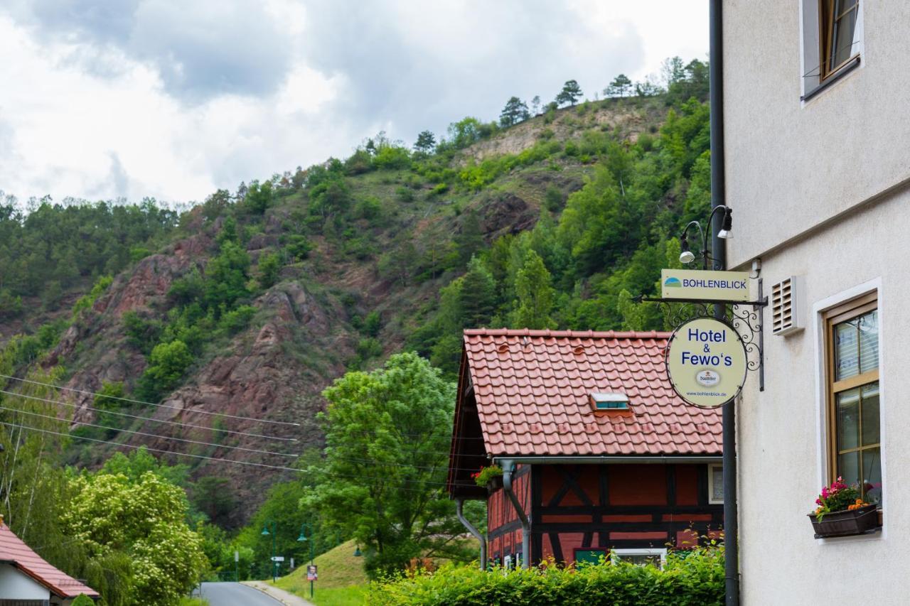 Hotel & Ferienwohnungen Bohlenblick Saalfeld Saale Extérieur photo