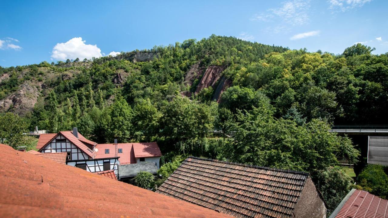 Hotel & Ferienwohnungen Bohlenblick Saalfeld Saale Extérieur photo