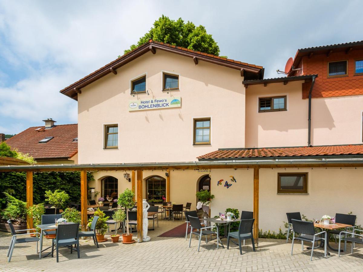 Hotel & Ferienwohnungen Bohlenblick Saalfeld Saale Extérieur photo