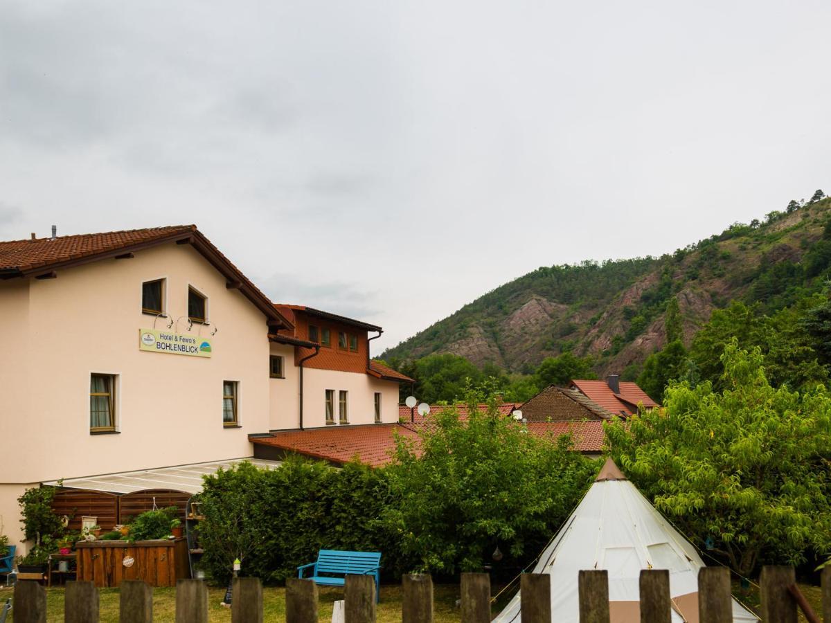 Hotel & Ferienwohnungen Bohlenblick Saalfeld Saale Extérieur photo